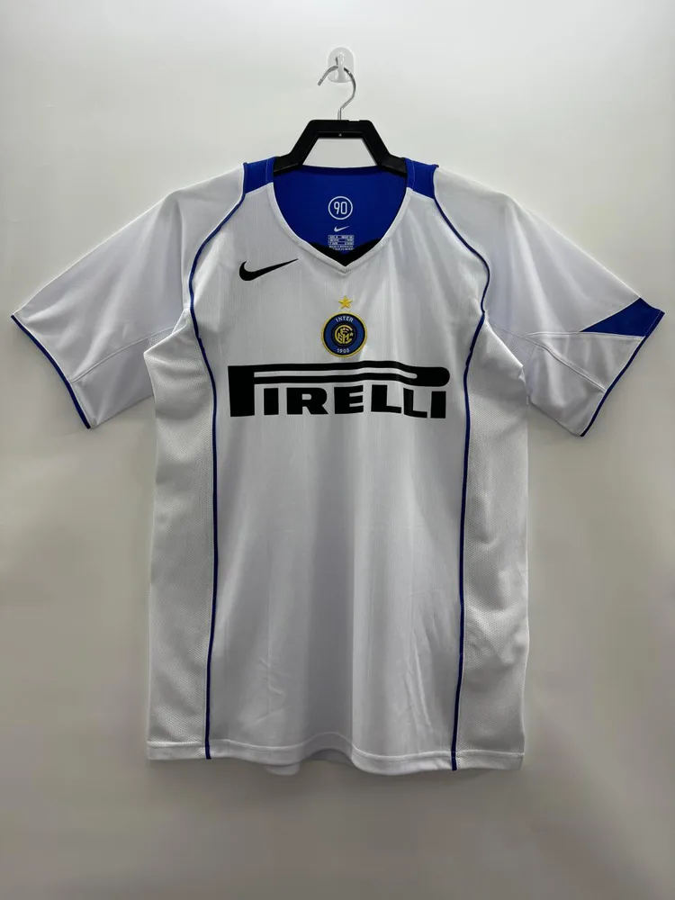 Inter Milan 2004/2005 Retro Inter Milan Visitante Camiseta de fútbol 2004/2005