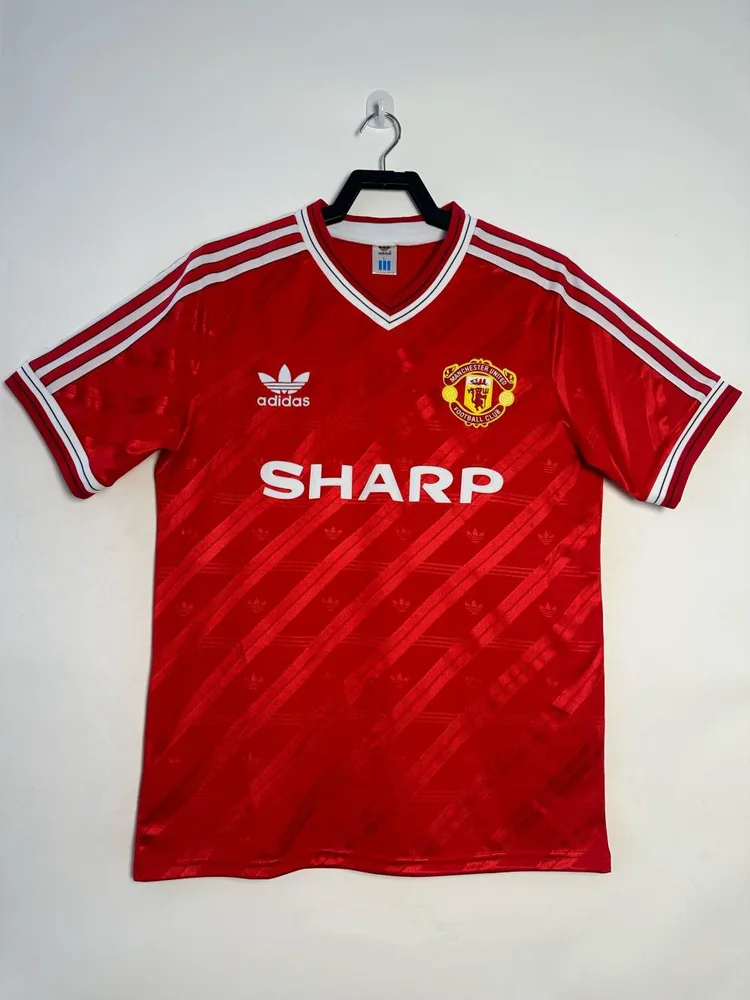 Manchester United 1986/1988 Retro Manchester United Local Camiseta de fútbol 1986/1988