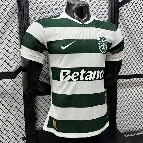 Sporting Lisbon 2026/2027 Versión jugador Sporting Lisbon Local Camiseta de fútbol 2026/27 — 3