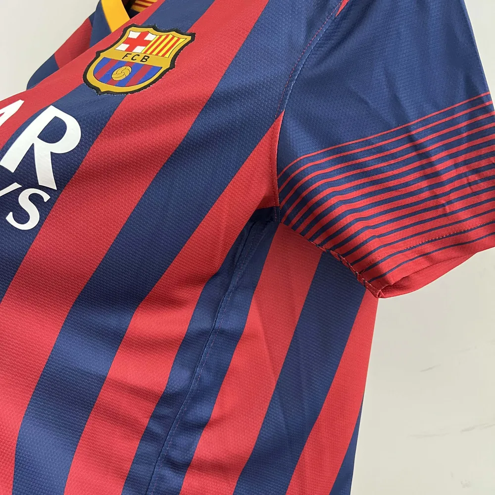 Barcelona 2013/2014 Retro Barcelona Home Football Shirt 2013/2014 — 8