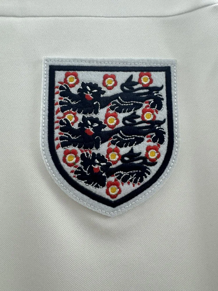 England 1982 Retro England Home Soccer Jersey 1982 — 3