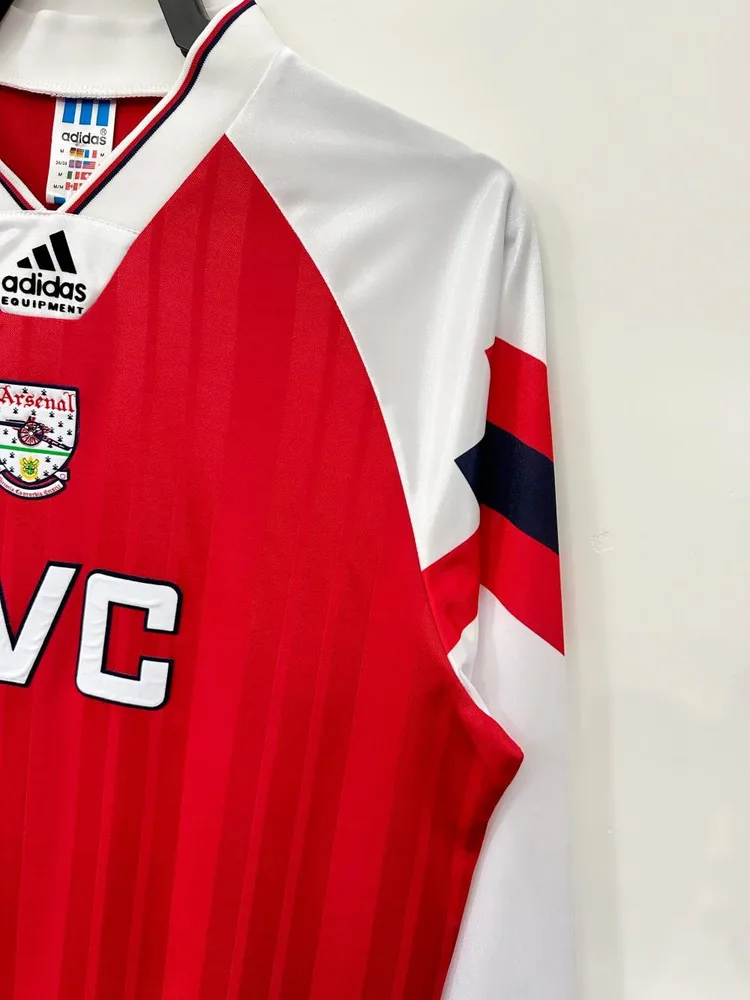 Arsenal 1992/1993 Retro Long Sleeve Arsenal Home Football Shirt 1992/1993 — 5