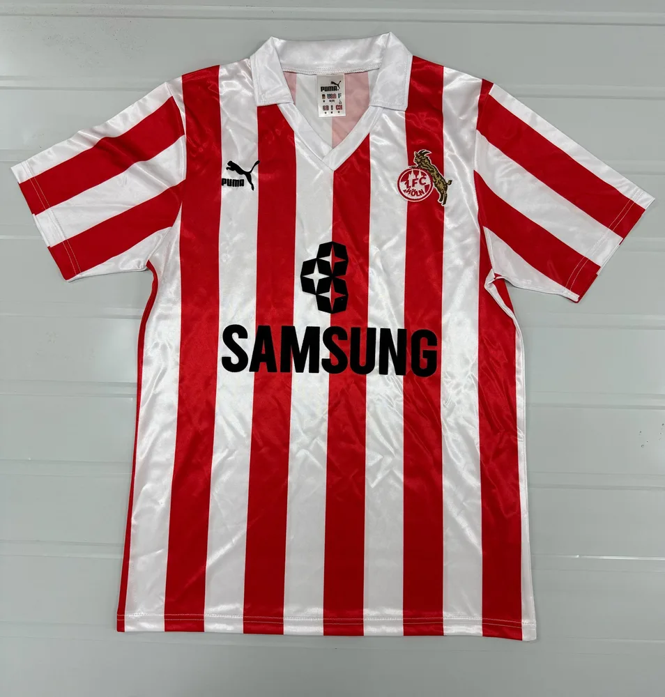 FC Köln 1988/1990 Retro FC Köln Tercera Visitante Camiseta de fútbol 1988/1990