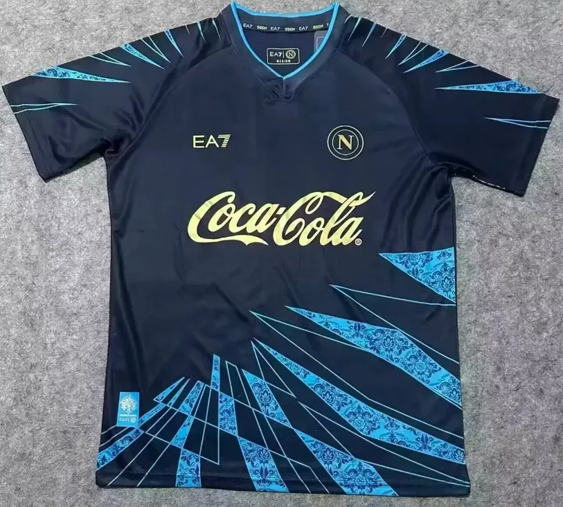 Napoli 2026/2027 Napoli Pre-Match Training Suit Blue Soccer Jersey 2026/27