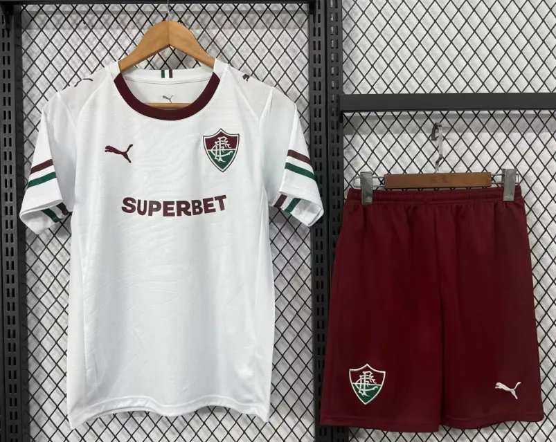 Fluminense 2026/2027 Fluminense Away Football Jersey Kids Size 2026/27