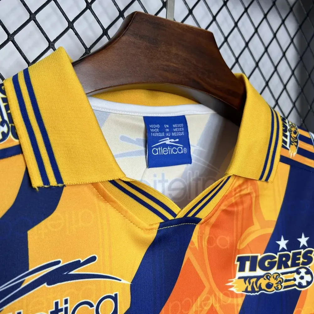 Tigres 1997/1998 Retro Tigres Local Camiseta de fútbol 1997/1998 — 4