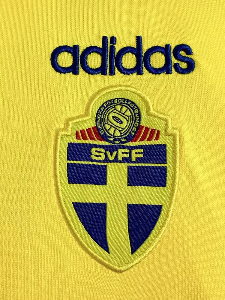 Sweden 1994 Retro Sweden Local Camiseta de fútbol 1994 — 6