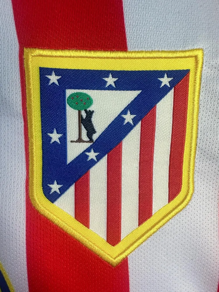 Atlético Madrid 2004/2005 Retro Manga larga Atletico Madrid Local Camiseta de fútbol 2004/2005 — 4