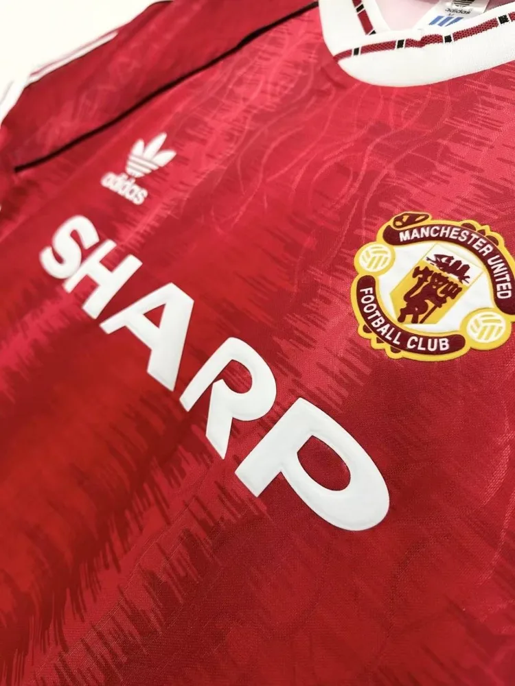Manchester United 1990-1992 Retro Manchester United Local Camiseta de fútbol 1990/1992 — 7
