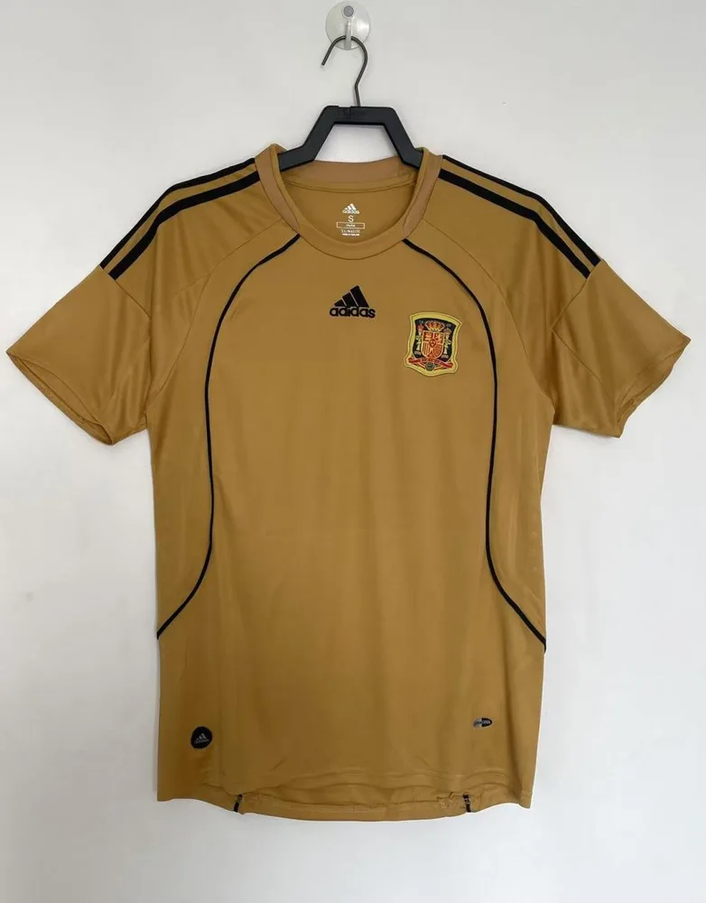 Spain 2008 Retro Spain Visitante Camiseta de fútbol 2008