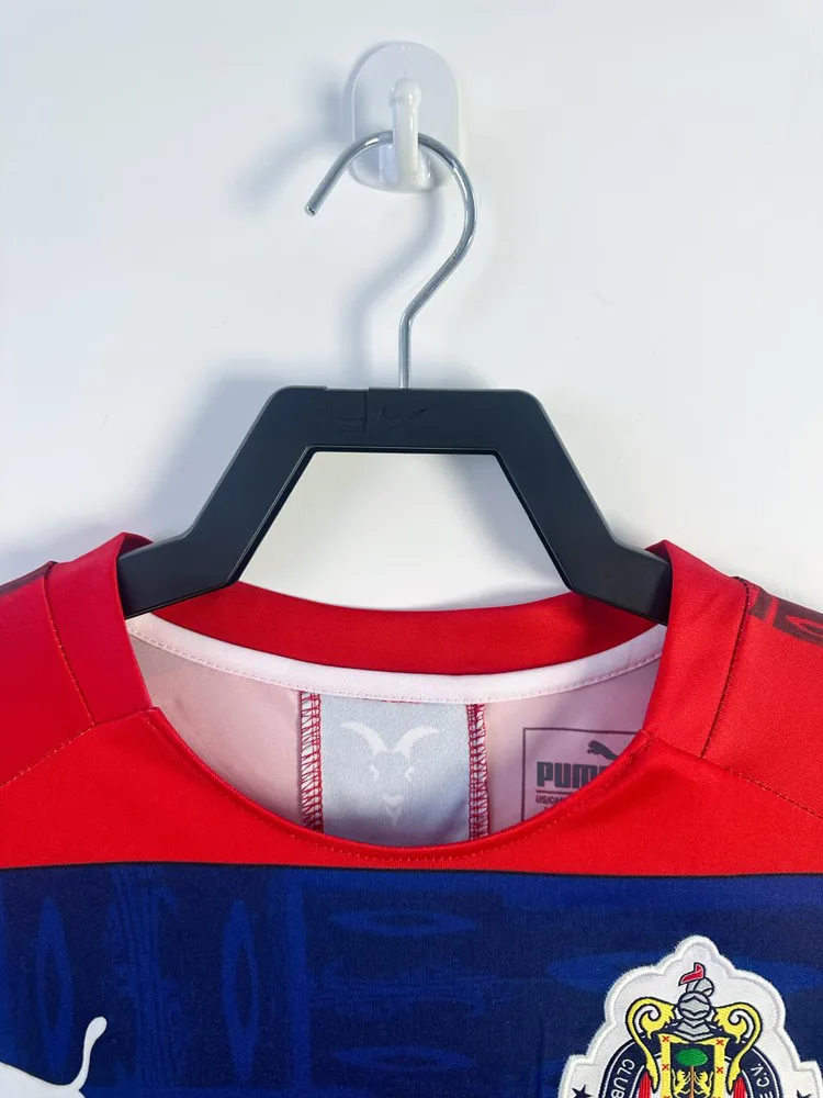 Chivas 2019-2000 Retro Long Sleeve Chivas Home Soccer Jersey 2019/2000 — 3
