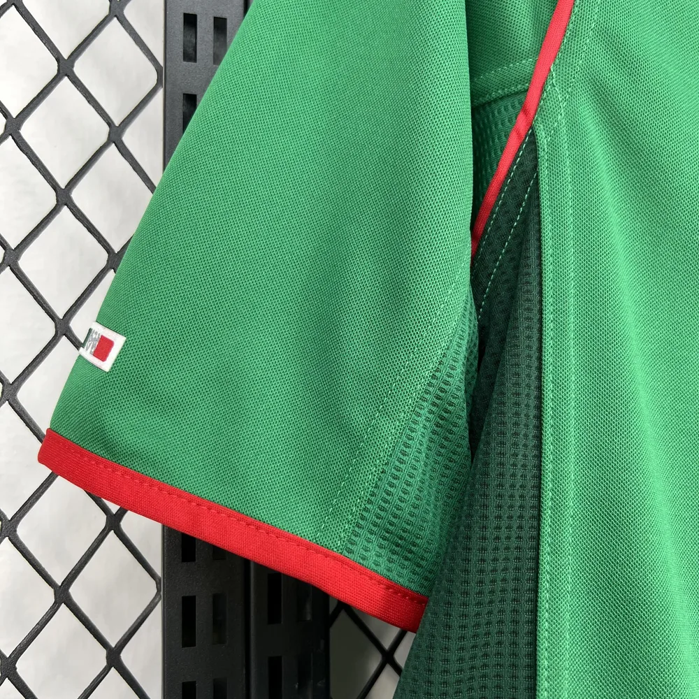 Mexico 2002 Retro Mexico National Local Jersey 2002 — 7