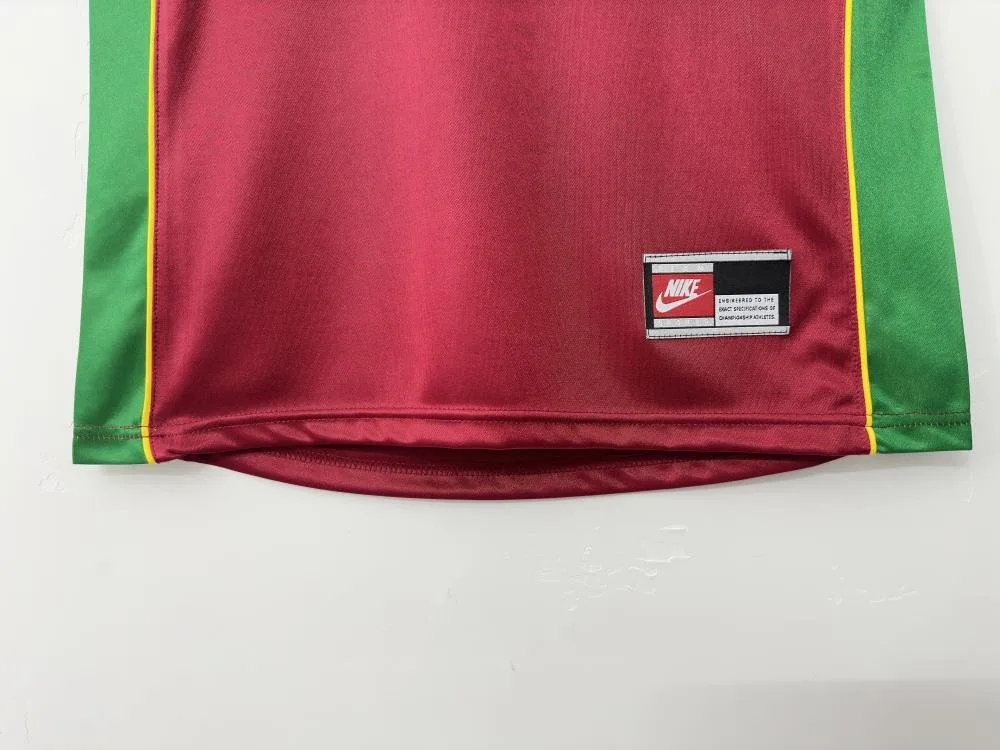 Portugal 1998 Retro Portugal Home Football Shirt 1998 — 10