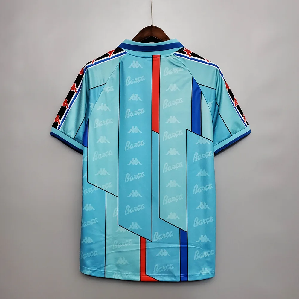 Barcelona 1996/1997 Retro Barcelona Away Football Shirt 1996/1997 — 2