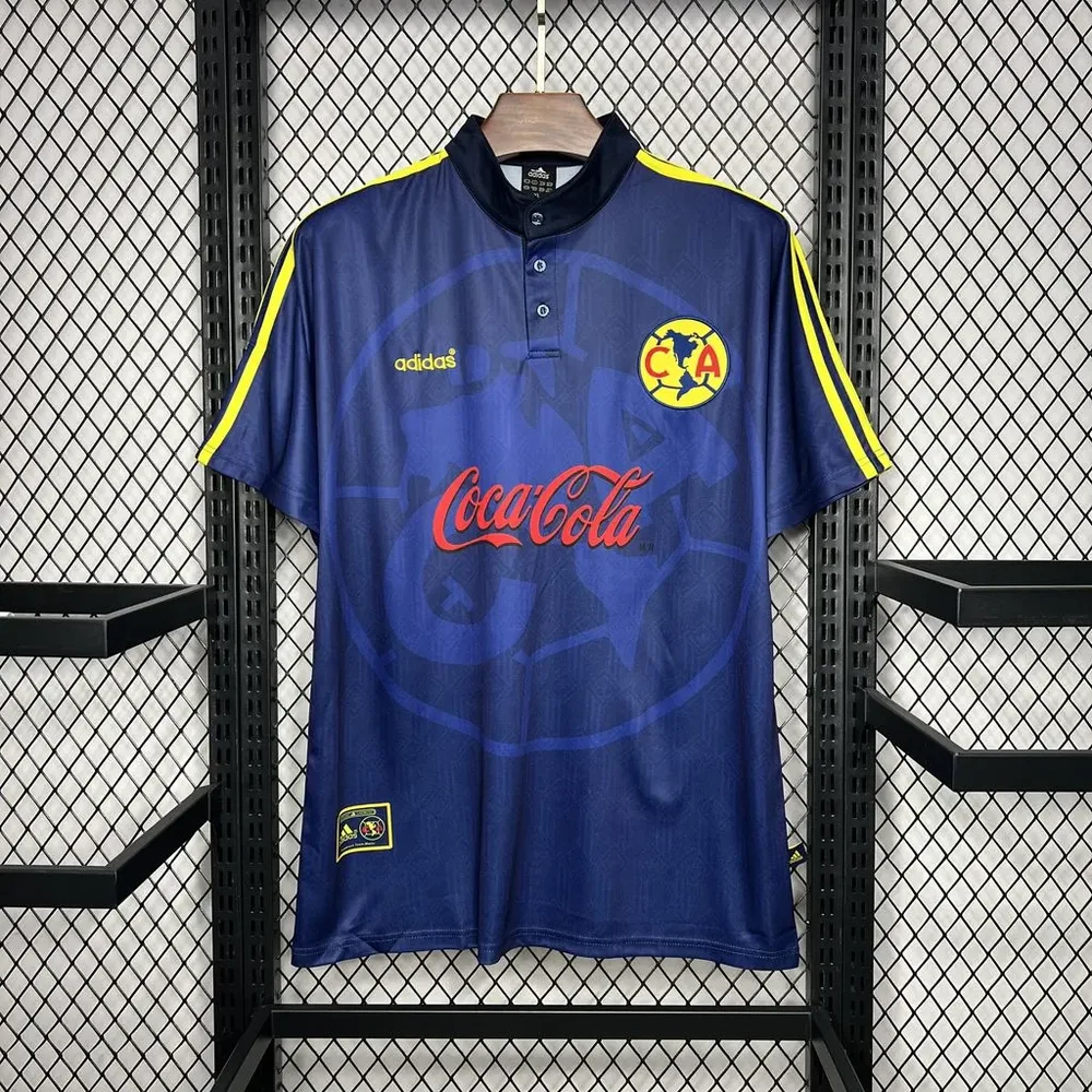 Club América 1998/1999 Retro Club América White Corteiz Jersey 1998/1999