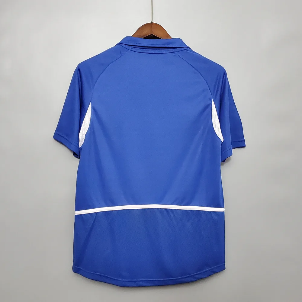 Brazil 2002 Retro Brazil Away Soccer Jersey 2002 — 2