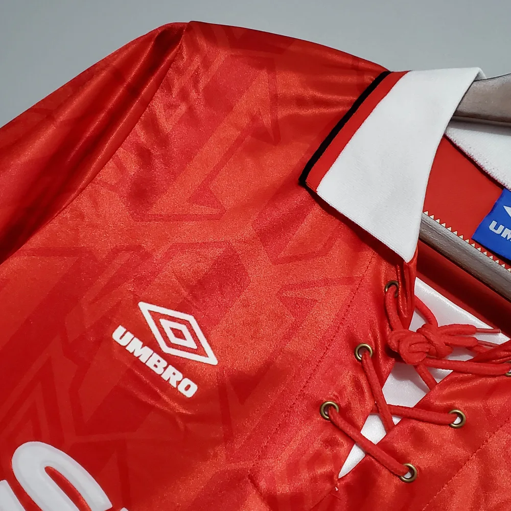 Manchester United 1992/1994 Retro Manchester United Home Football Shirt 1992/1994 — 4