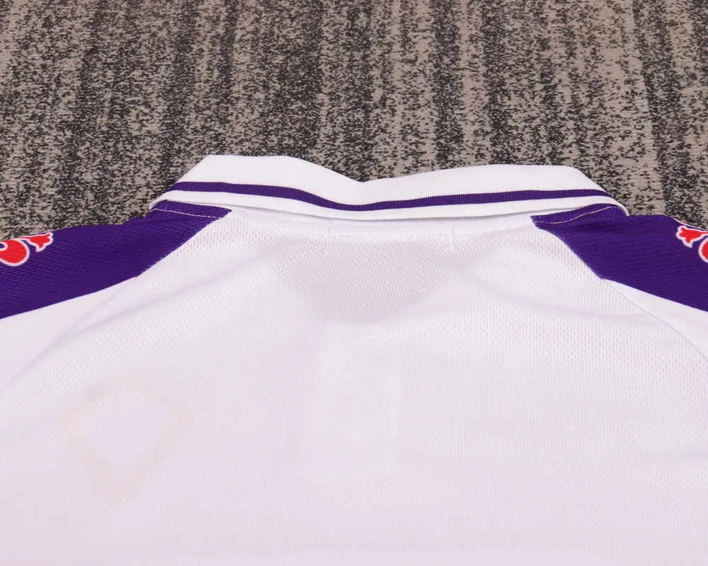 Fiorentina 1998-1999 Retro Fiorentina Away Football Shirt Kids Size 1998/1999 — 4