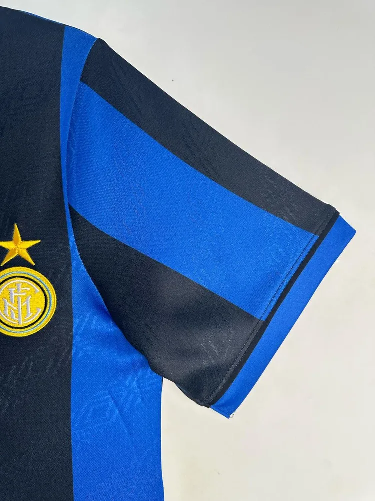 Inter Milan 1995/1996 Retro Inter Milan Home Football Jersey 1995/1996 — 7