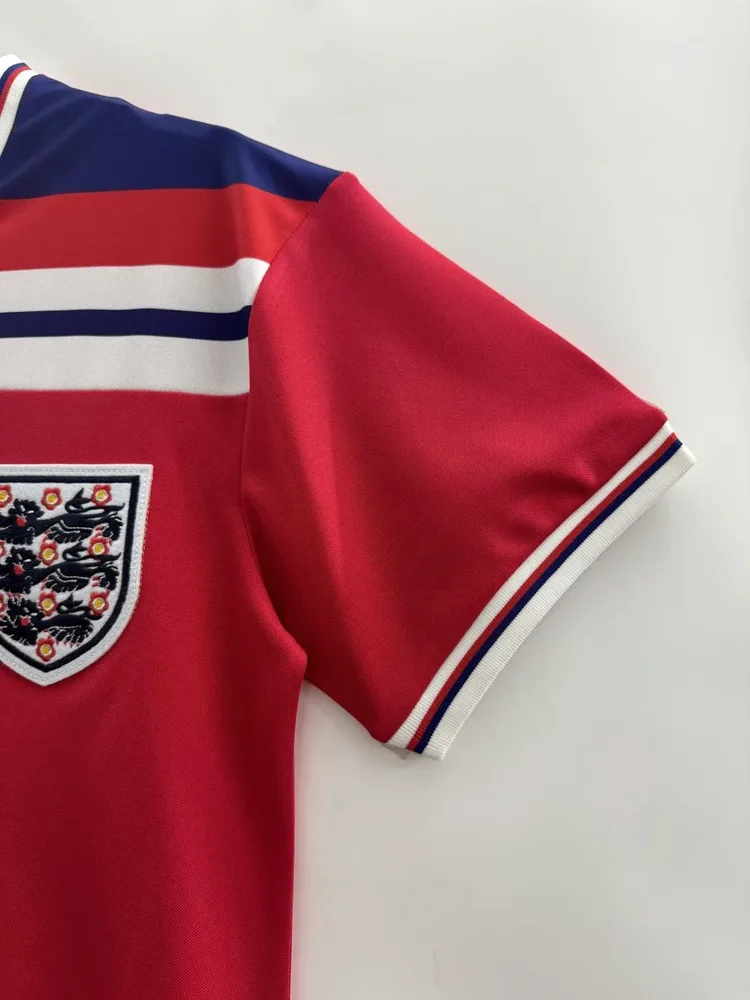 England 1982 Retro England Visitante Camiseta de fútbol 1982 — 3