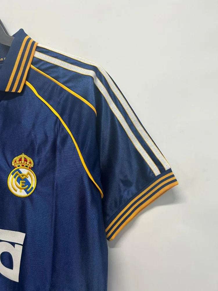 Real Madrid 1998/2000 Retro Real Madrid Tercera Visitante Camiseta de fútbol 1998/2000 — 5