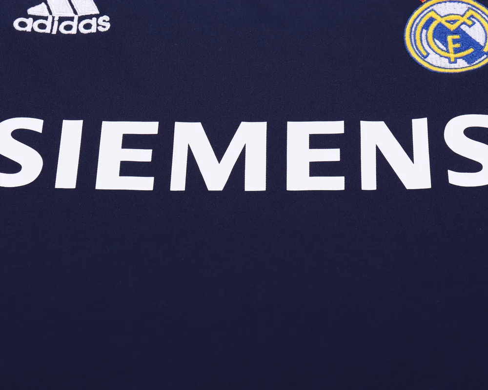Real Madrid 2005-2006 Retro Real Madrid Visitante Camiseta de fútbol Talla infantil 2005/2006 — 4