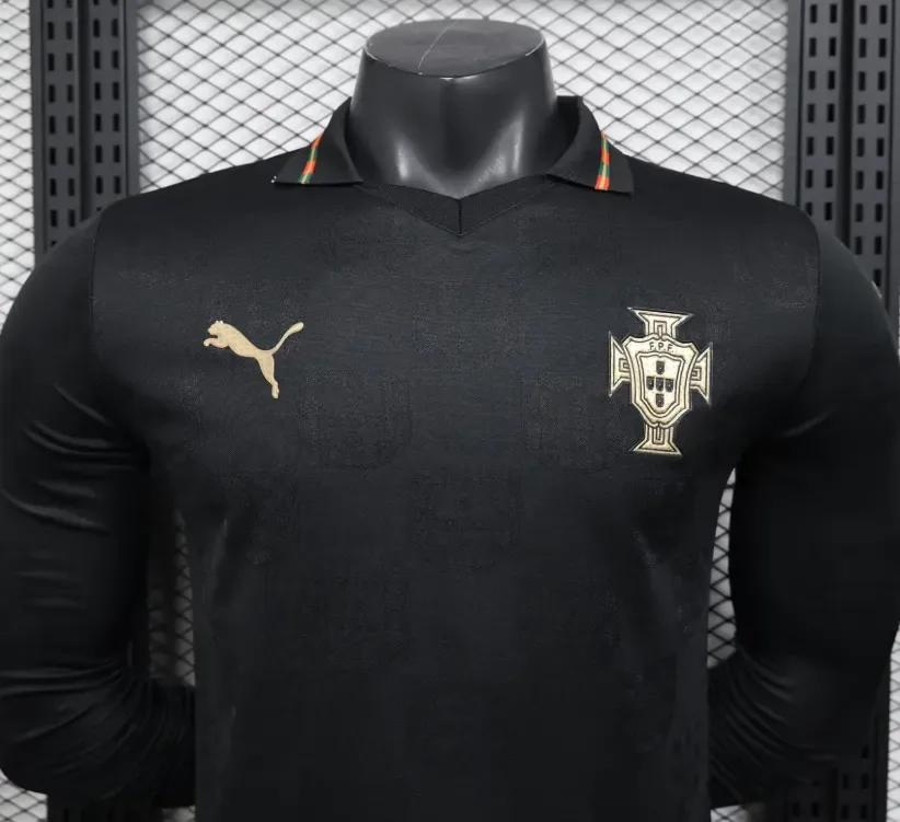 Portugal 2026/2027 Long Sleeve Player Version Portugal Away Football Shirt 2026/27 — 3