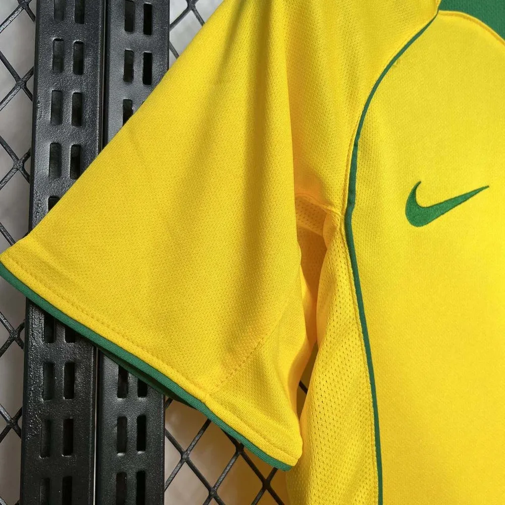 Brazil 2004 Retro Brazil Home Football Shirt 2004 — 6