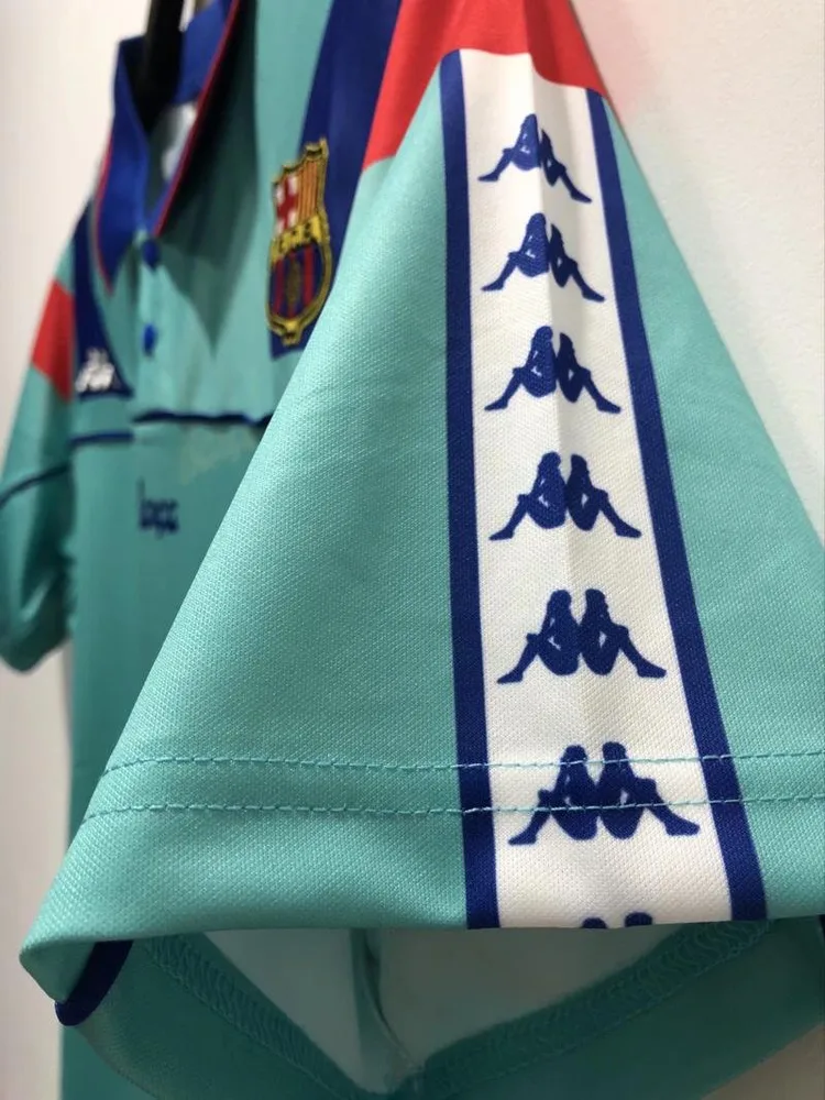 Barcelona 1992/1995 Retro Barcelona Visitante Camiseta de fútbol 1992/1995 — 8