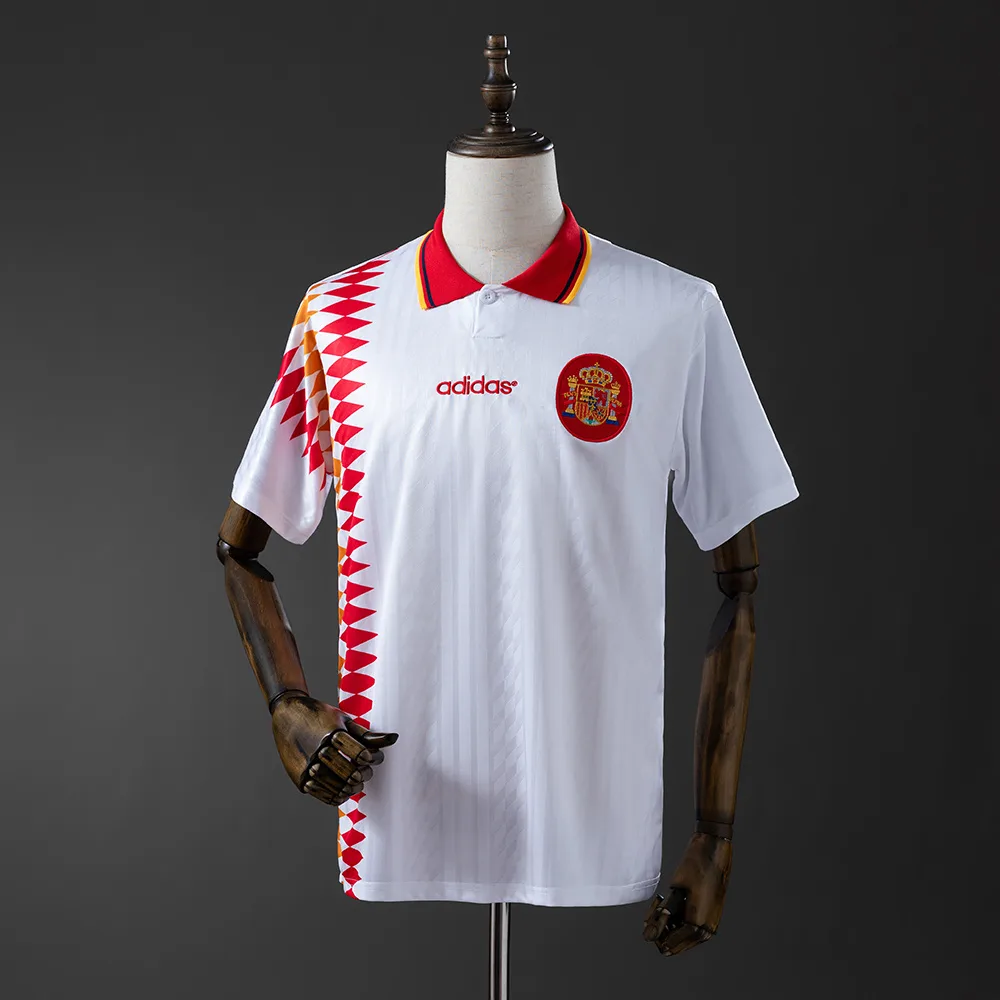 Spain 1994 Retro Spain Visitante Camiseta de fútbol 1994