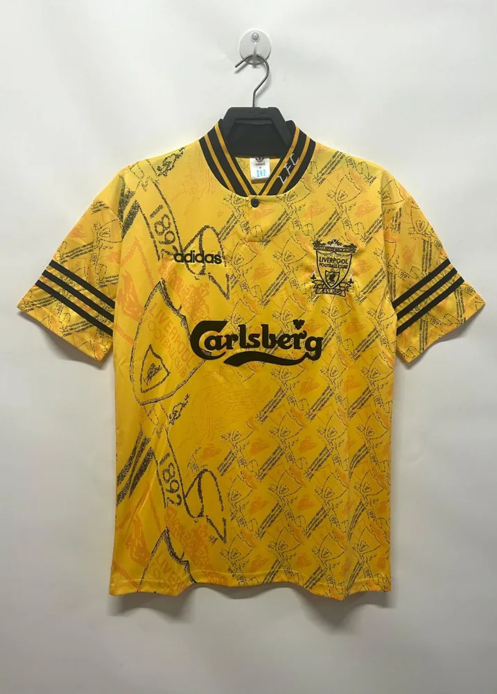 Liverpool 1994/1996 Retro Liverpool FC Tercera Visitante Camiseta de fútbol 1994/1996
