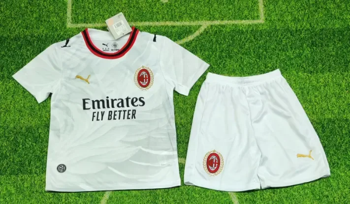 AC Milan 2026/2027 AC Milan Visitante Camiseta de fútbol Talla infantil 2026/27
