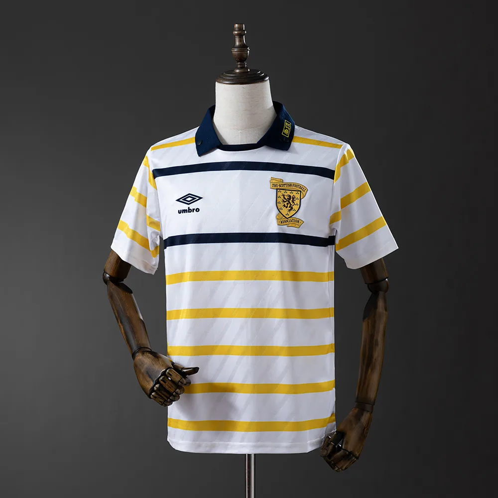 Scotland 1988/1991 Retro Scotland National Team Visitante Camiseta de fútbol 1988/1991