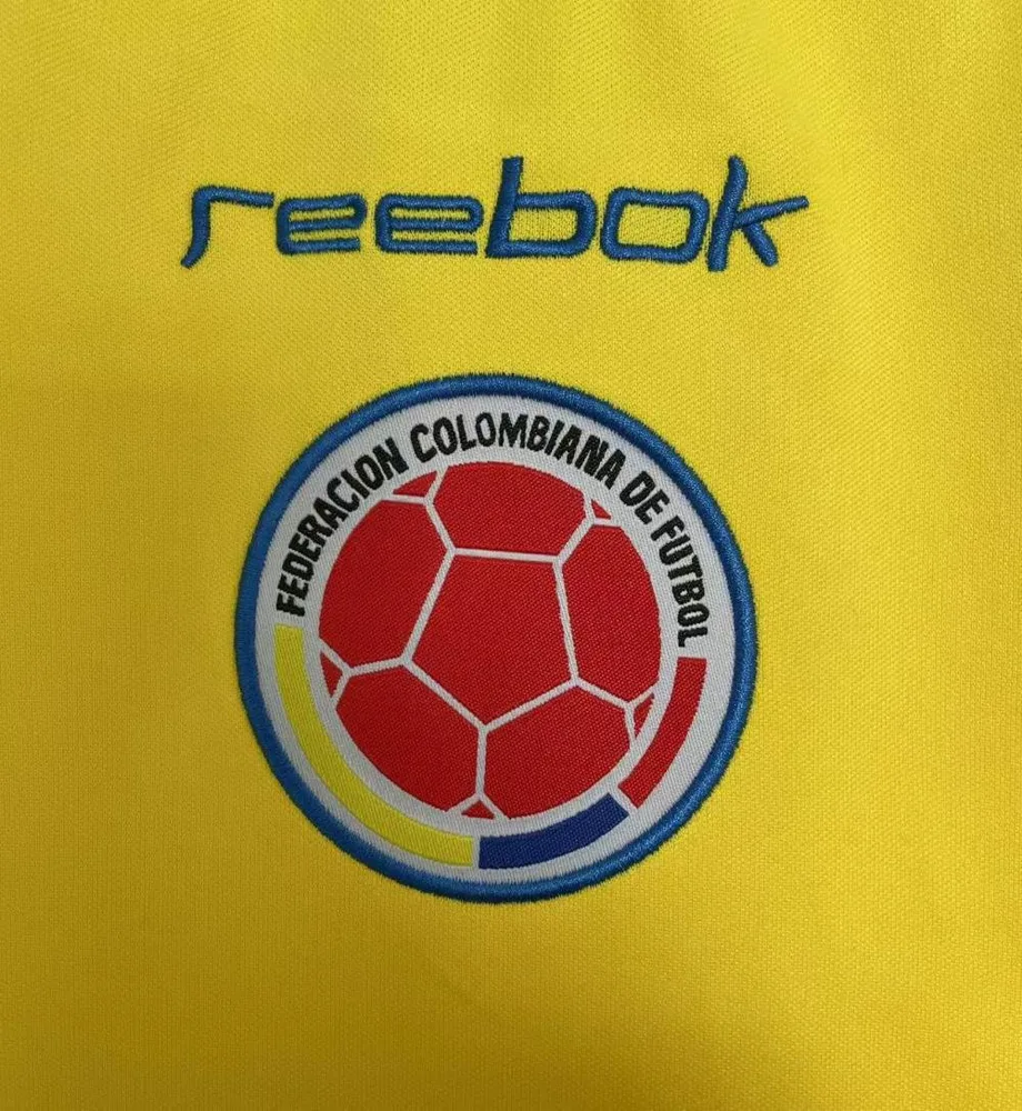 Colombia 2001 Retro Colombia Home Football Shirt 2001 — 4