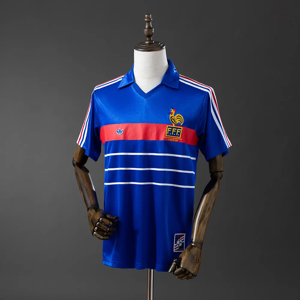 France 1984 Retro France Local Camiseta de fútbol 1984