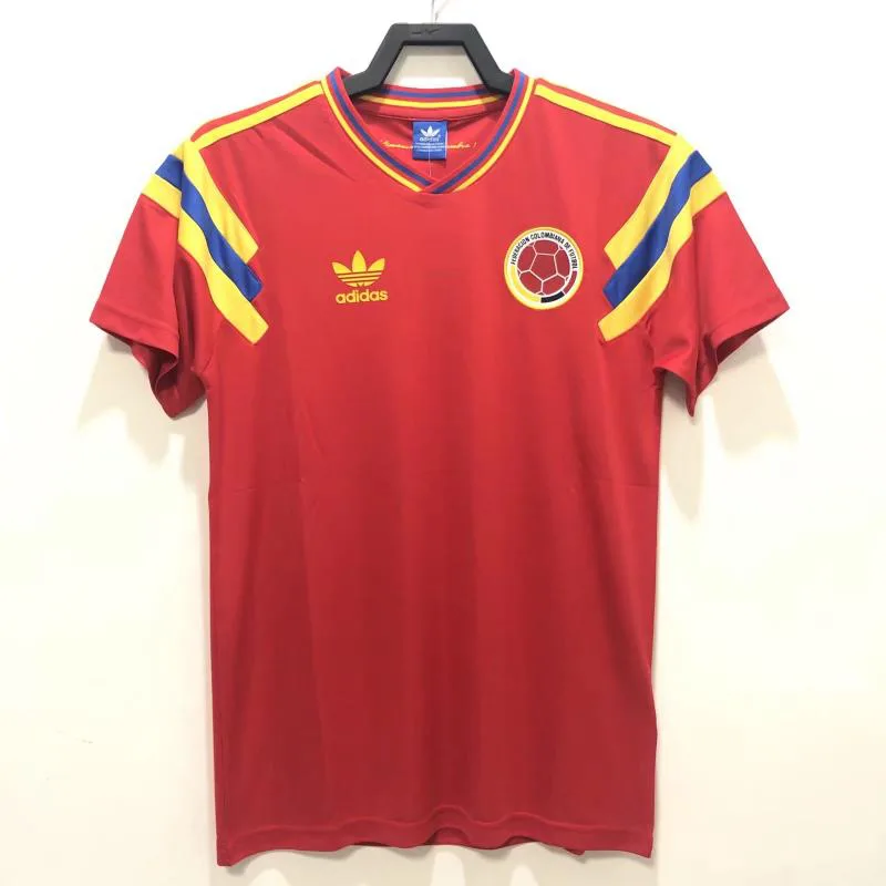 Colombia 1990 Retro Colombia Visitante Camiseta de fútbol 1990