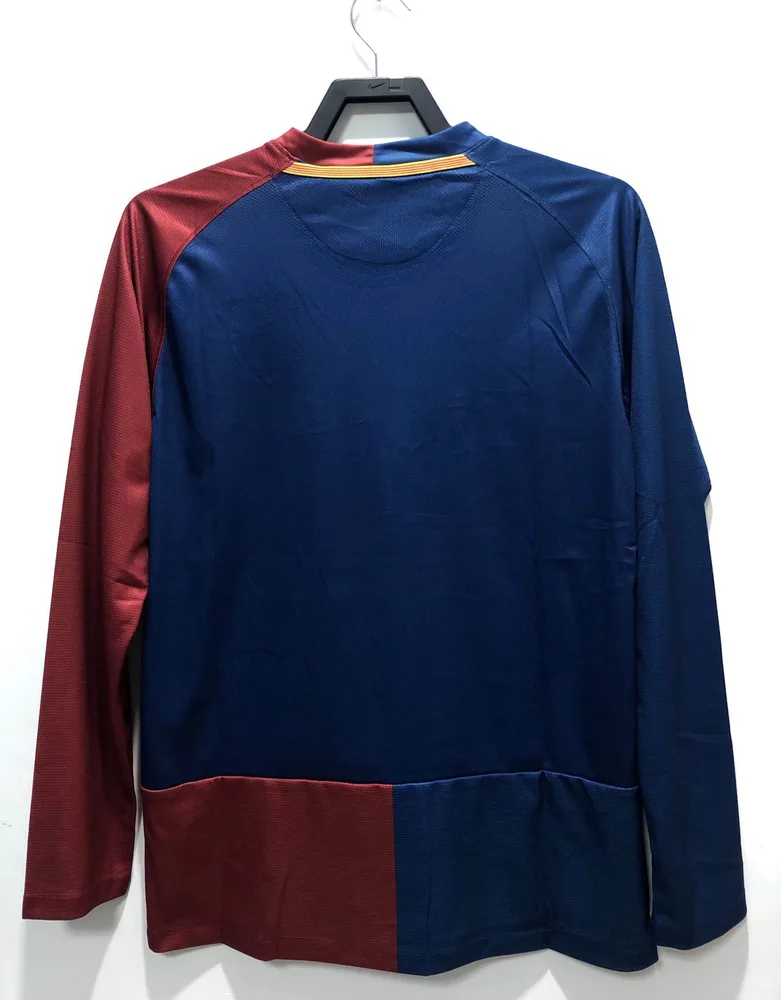 Barcelona 2008/2009 Retro Long Sleeve Barcelona Football Shirt Home Champions League 2008/2009 — 2