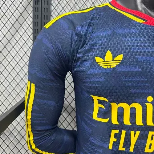 Arsenal 2026/2027 Long Sleeves Player Version Arsenal Away Football Shirt 2026/27 — 8