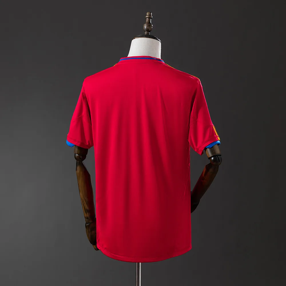 Spain 2010 Retro Spain Home Jersey 2010 — 2