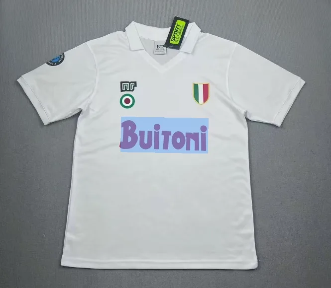 Napoli 1987/1988 Retro Napoli Visitante Camiseta de fútbol 1987/1988