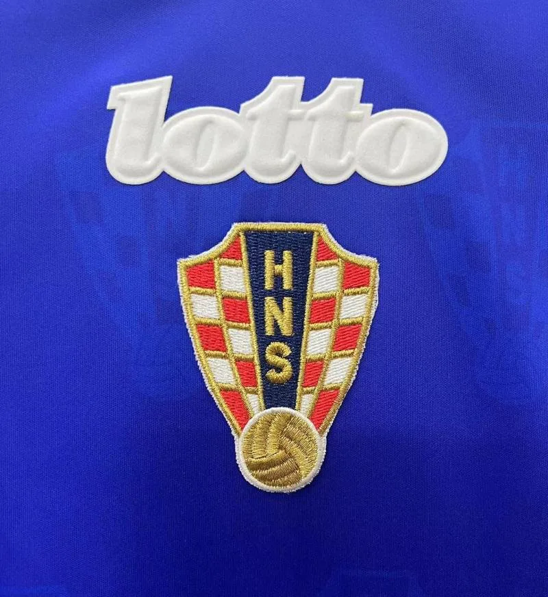Croatia 1998 Retro Croatia National Team Away Football Shirt 1998 — 6