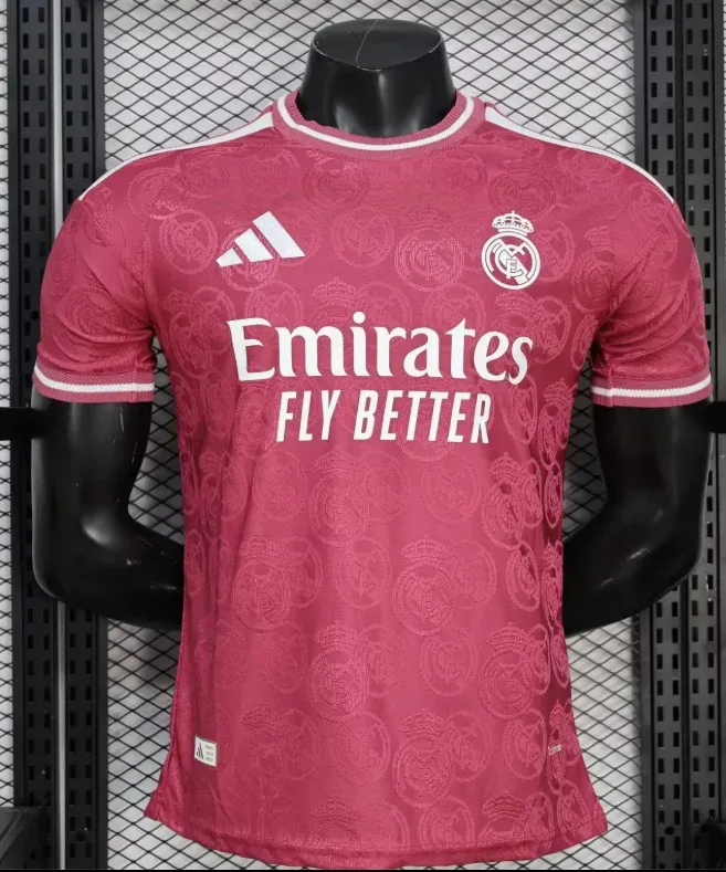 Real Madrid 2026/2027 Versión jugador Real Madrid Edición especial Red Camiseta de fútbol 2026/27