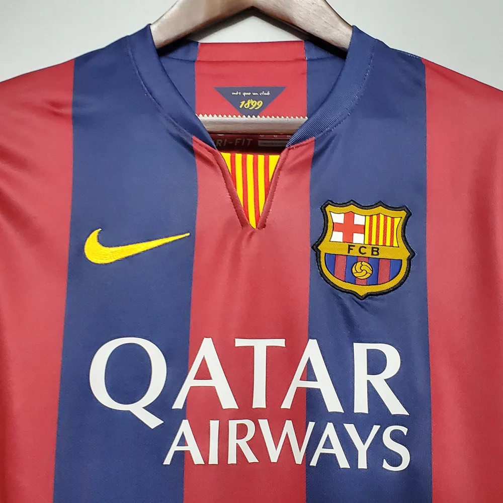 Barcelona 2014/2015 Retro Barcelona Camiseta de fútbol Local 2014/2015 — 3
