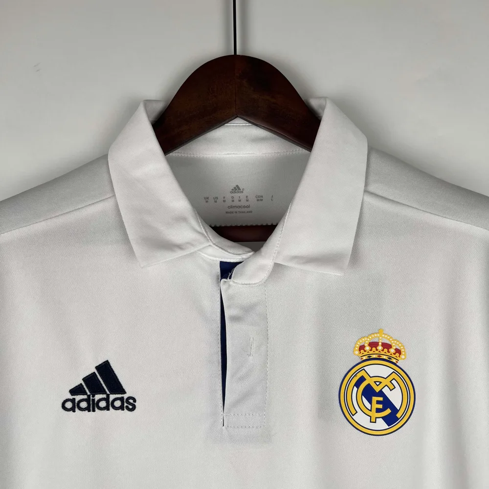 Real Madrid 2016/2017 Retro Real Madrid Home Football Shirt 2016/2017 — 3