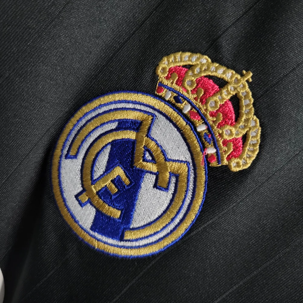 Real Madrid 2006/2007 Retro Manga larga Real Madrid Visitante Jersey 2006/2007 — 6
