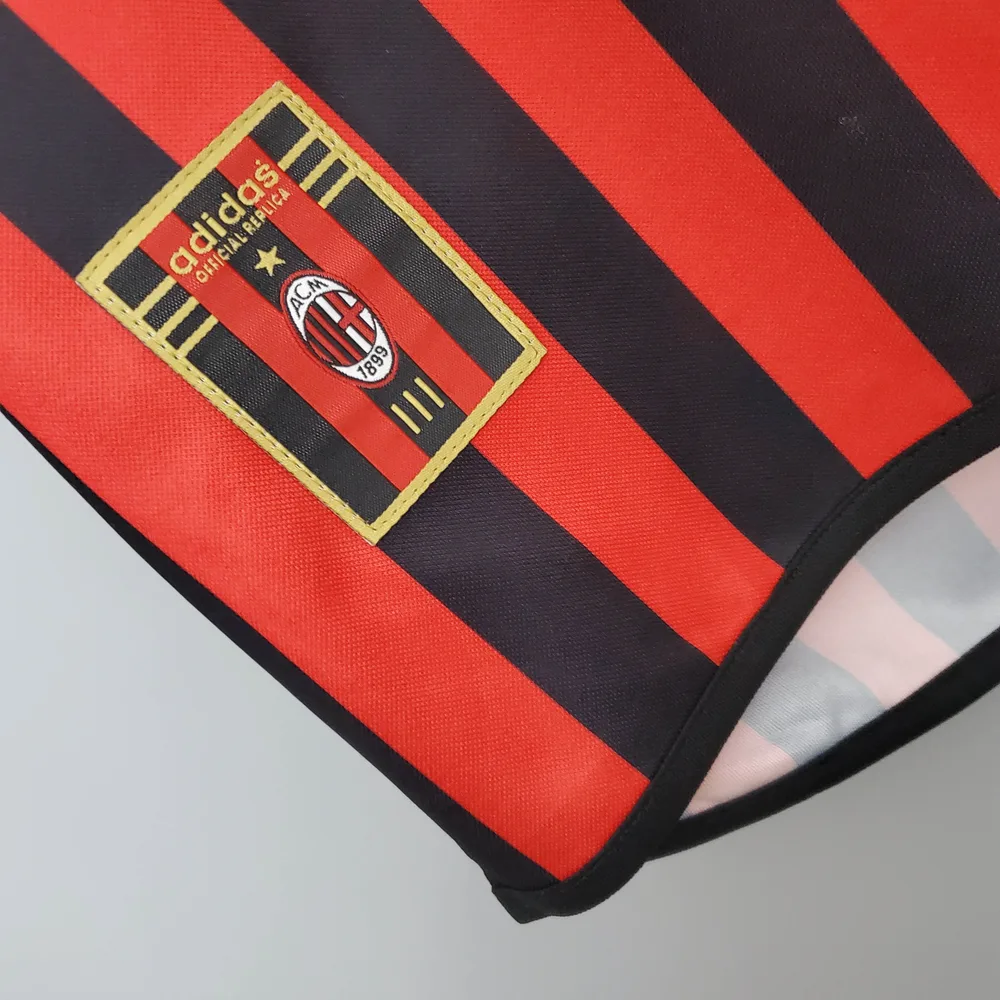 AC Milan 1999/2000 Retro AC Milan Home Football Shirt 1999/2000 — 9