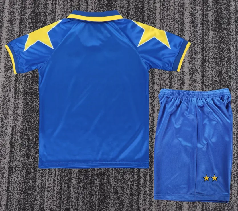 Juventus 1995/1996 Retro Juventus Visitante Camiseta de fútbol Talla infantil 1995/1996 — 2