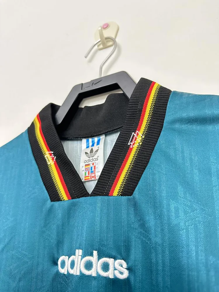 Germany 1996 Retro Soccer Jersey Germany Away 1996 — 3