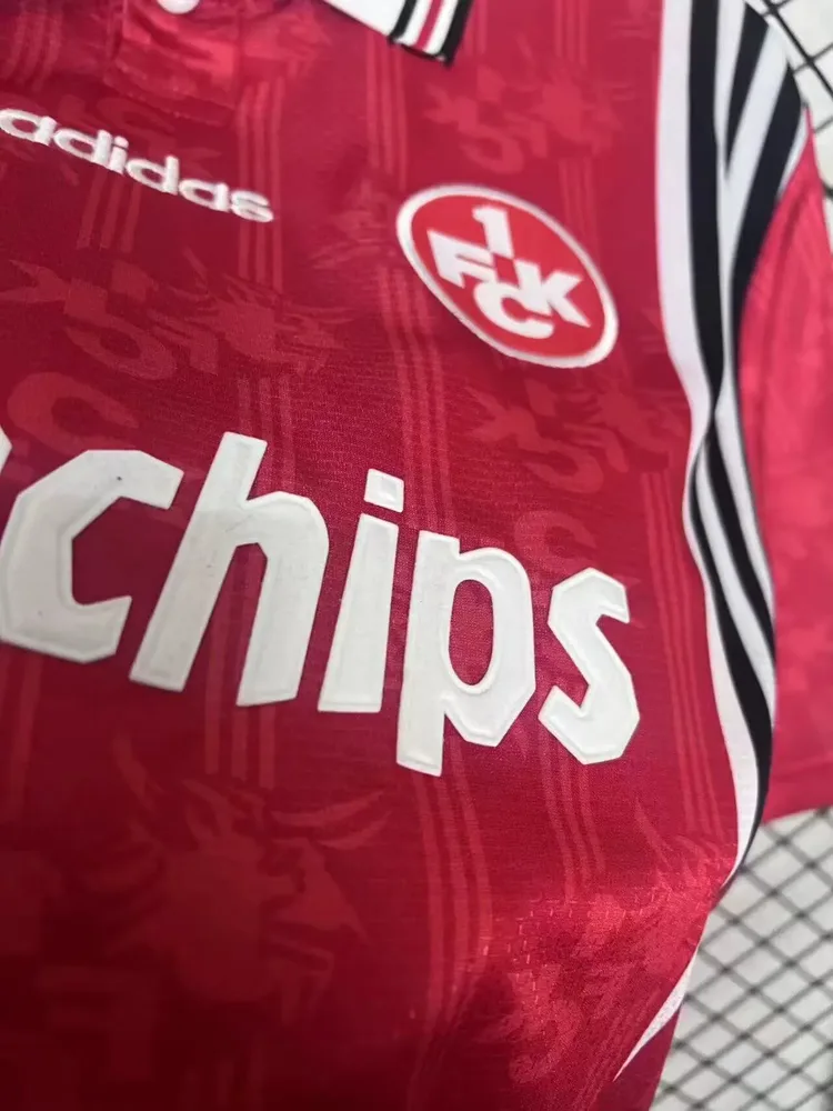 FC Kaiserslautern 1997/1998 Retro FC Kaiserslautern Home Football Jersey 1997/1998 — 4
