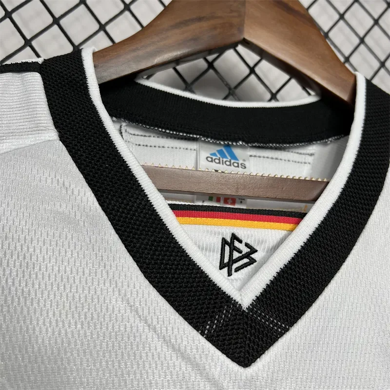 Germany 1998 Retro Germany Home Soccer Jersey 1998 — 4